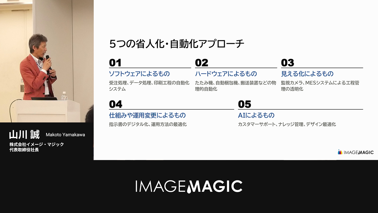 自動化アプローチの実践：ソフトウェアとハードウェアの融合